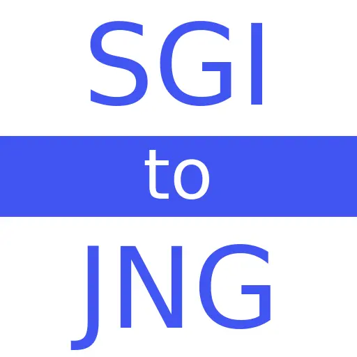SGI to JNG