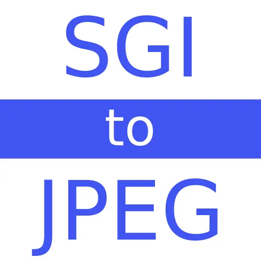 SGI to JPEG