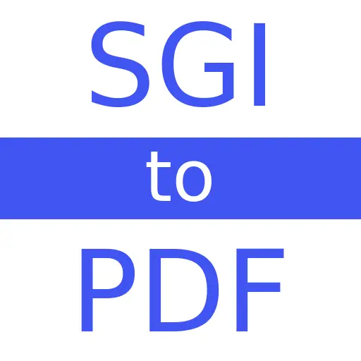 SGI to PDF