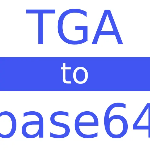 TGA to BASE64