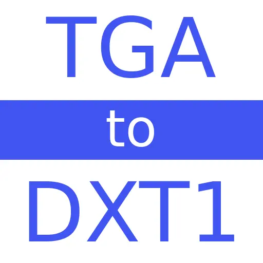 TGA to DXT1
