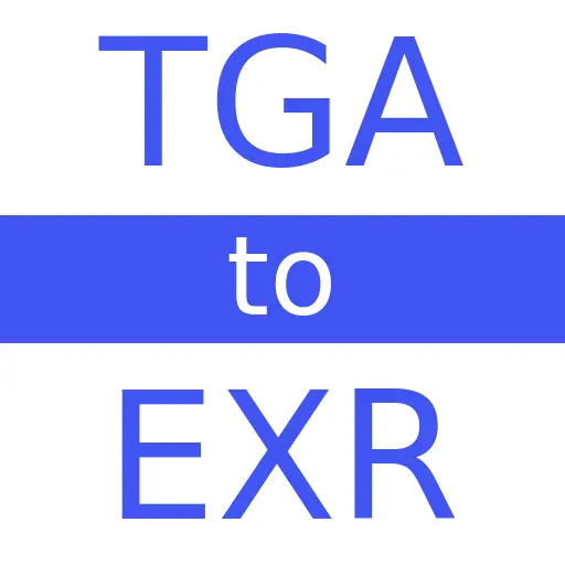 TGA to EXR