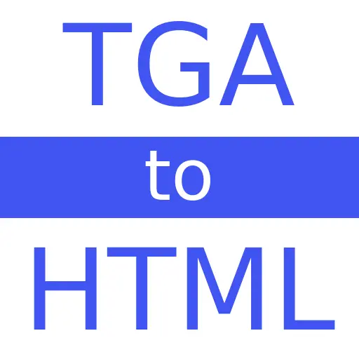 TGA to HTML