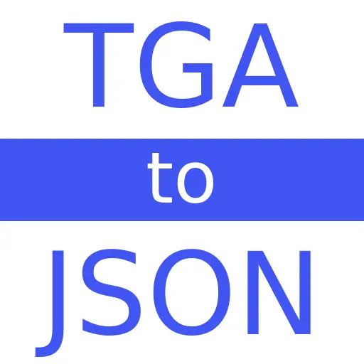 TGA to JSON