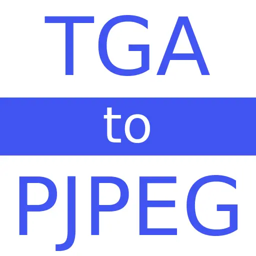 TGA to PJPEG