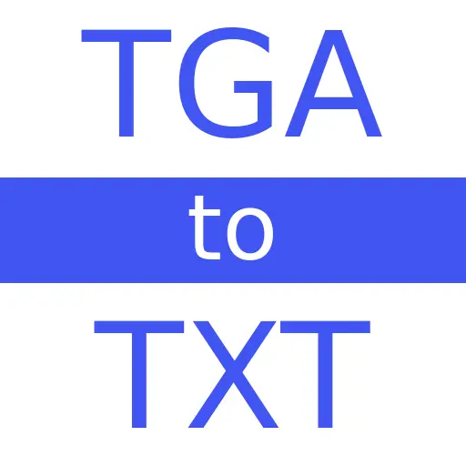 TGA to TXT