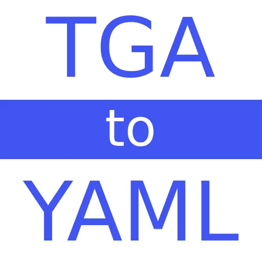 TGA to YAML