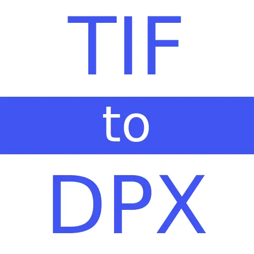 TIF to DPX