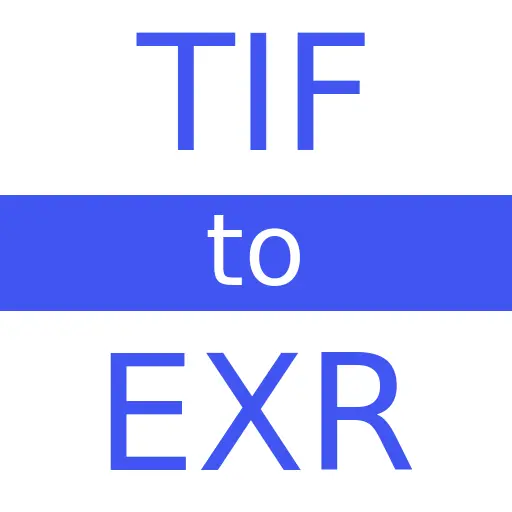 TIF to EXR