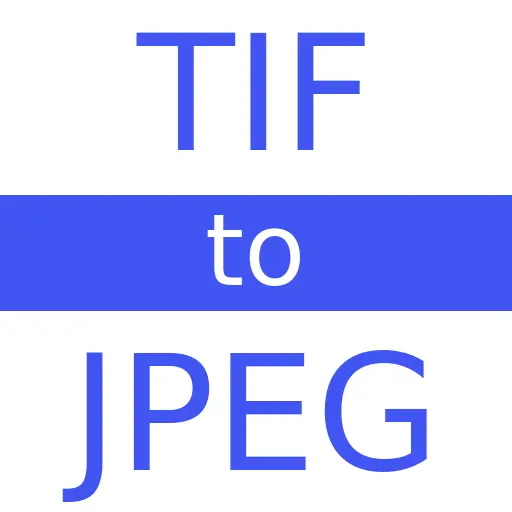 TIF to JPEG