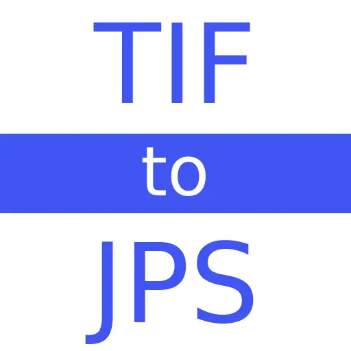 TIF to JPS