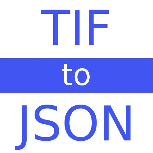 TIF to JSON