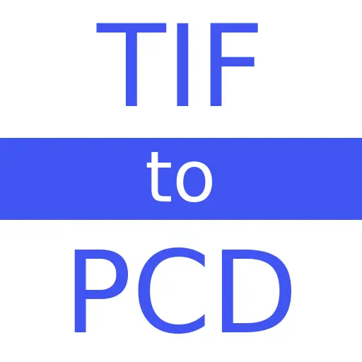 TIF to PCD