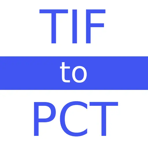 TIF to PCT