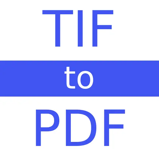 TIF to PDF