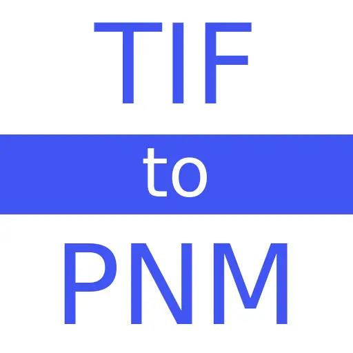 TIF to PNM