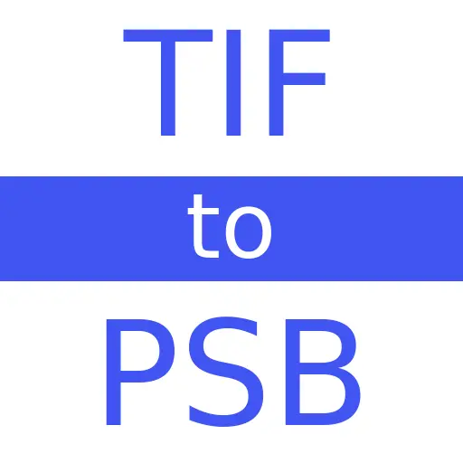 TIF to PSB