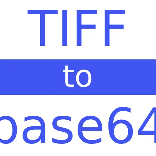 TIFF to BASE64