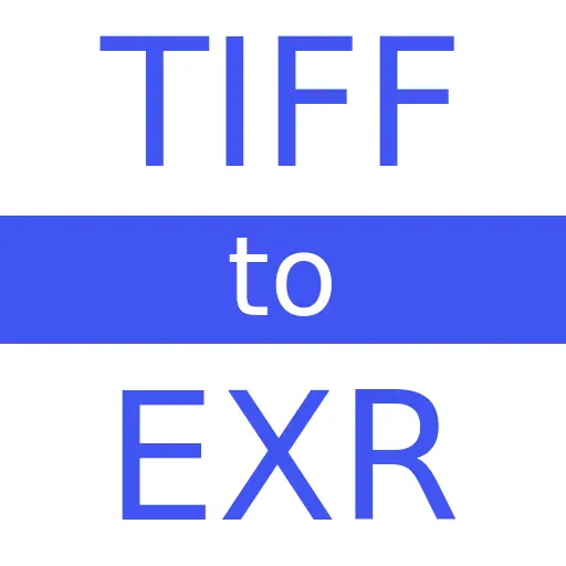 TIFF to EXR