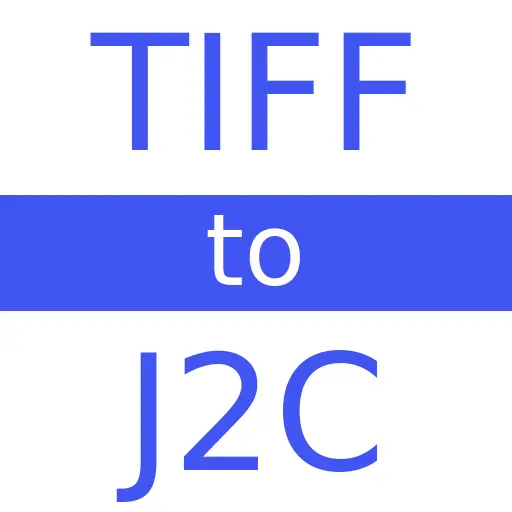 TIFF to J2C