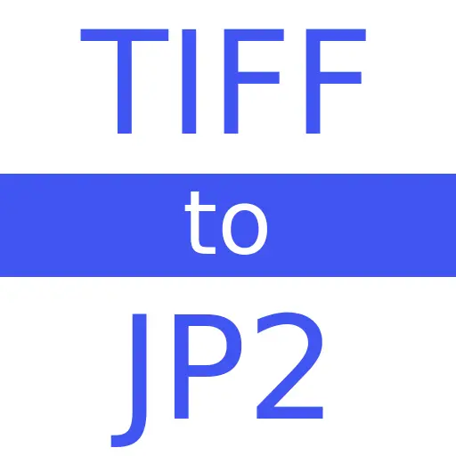 TIFF to JP2