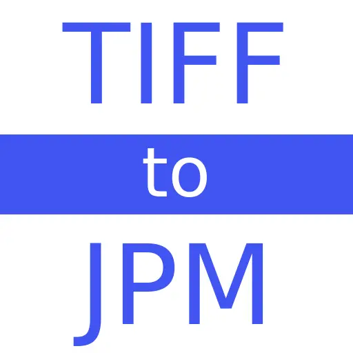 TIFF to JPM