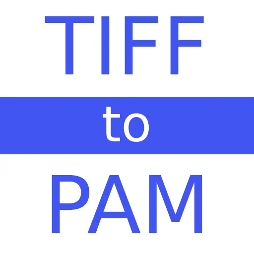 TIFF to PAM