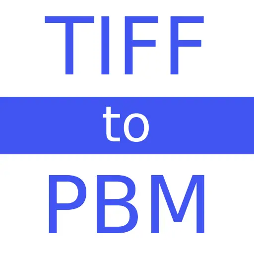 TIFF to PBM