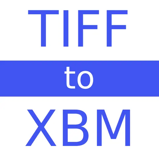TIFF to XBM