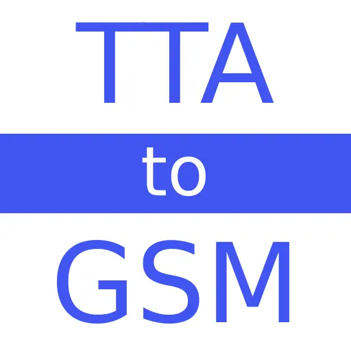 TTA to GSM