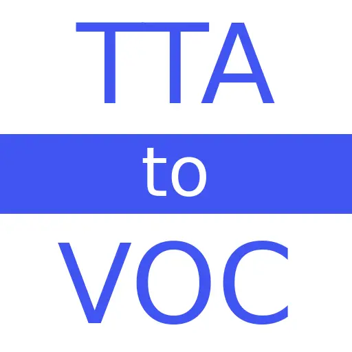 TTA to VOC