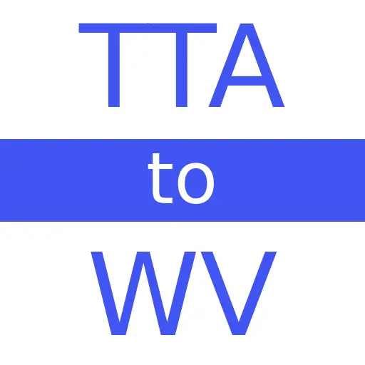TTA to WV