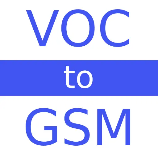 VOC to GSM