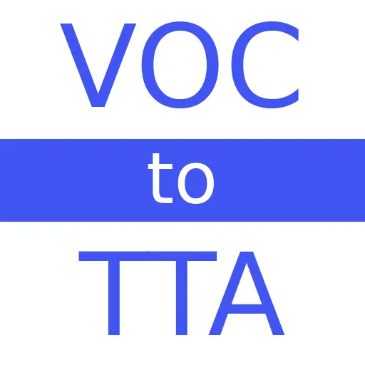 VOC to TTA