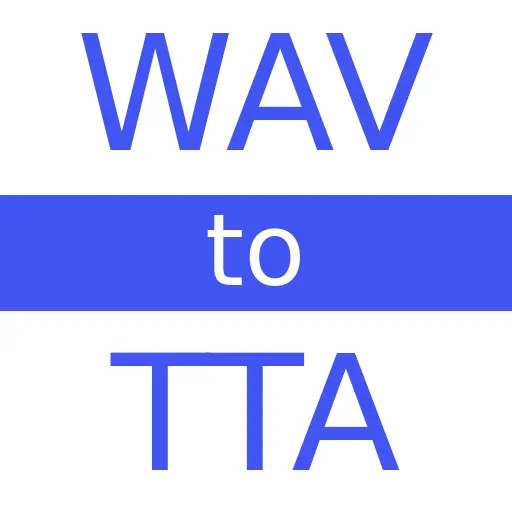 WAV to TTA