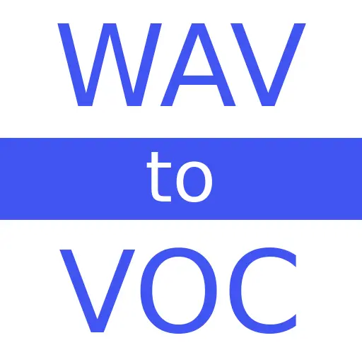 WAV to VOC