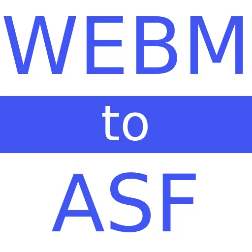 WEBM to ASF