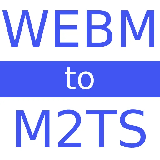 WEBM to M2TS