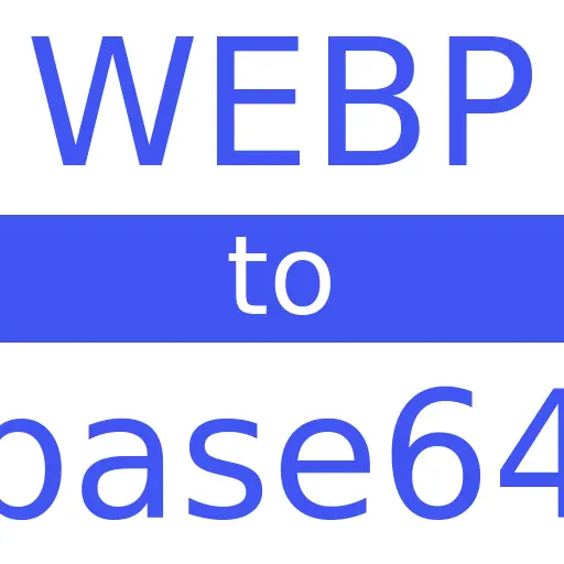 WEBP to BASE64