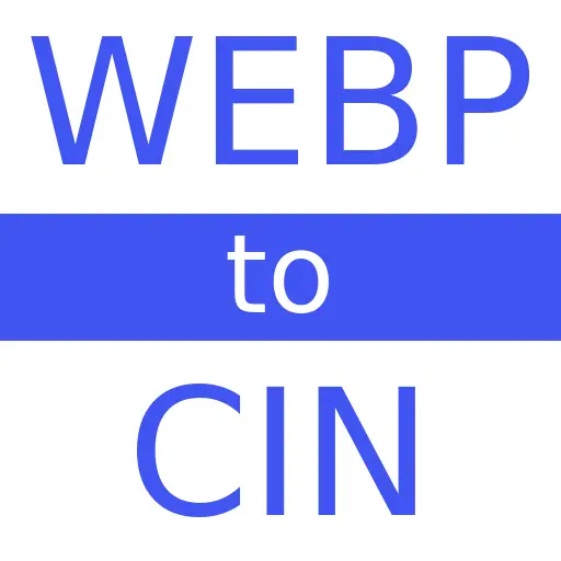 WEBP to CIN