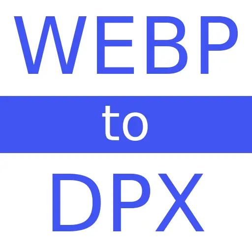 WEBP to DPX