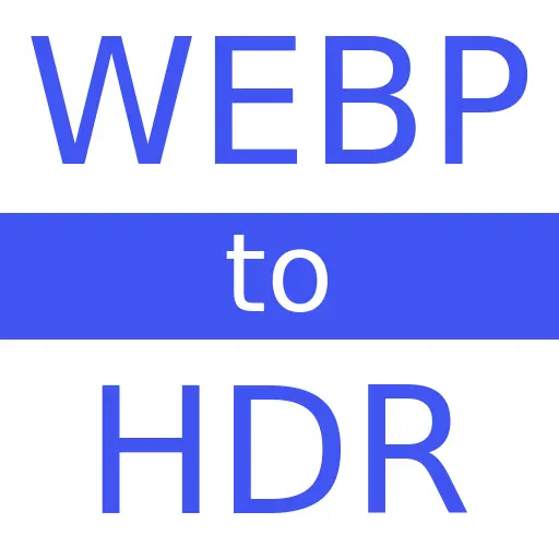 WEBP to HDR