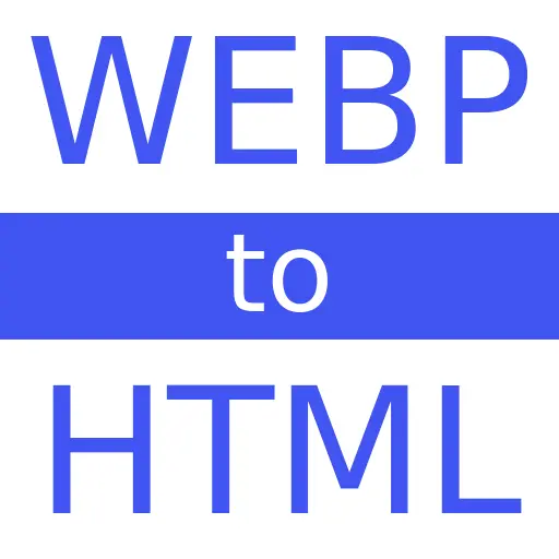 WEBP to HTML