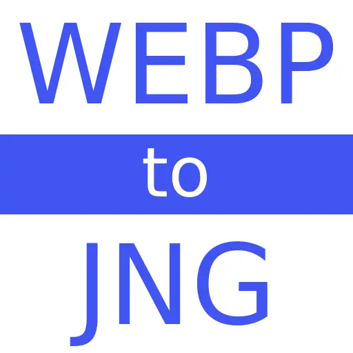 WEBP to JNG
