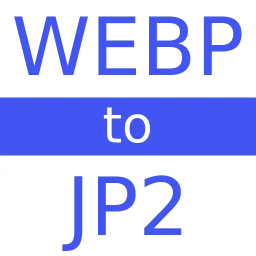 WEBP to JP2