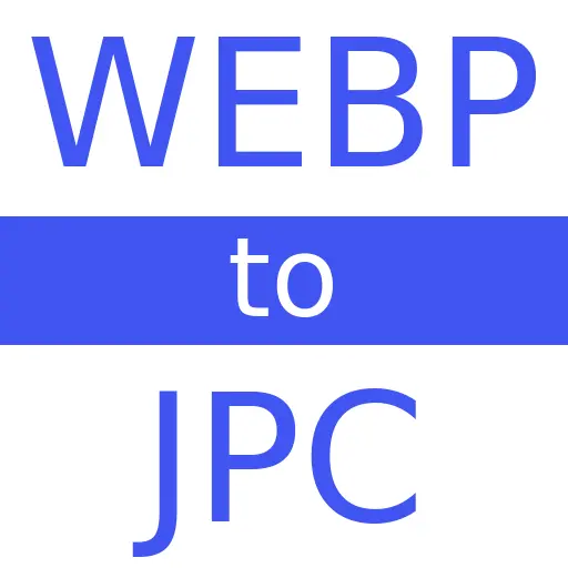 WEBP to JPC