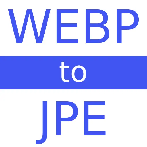 WEBP to JPE