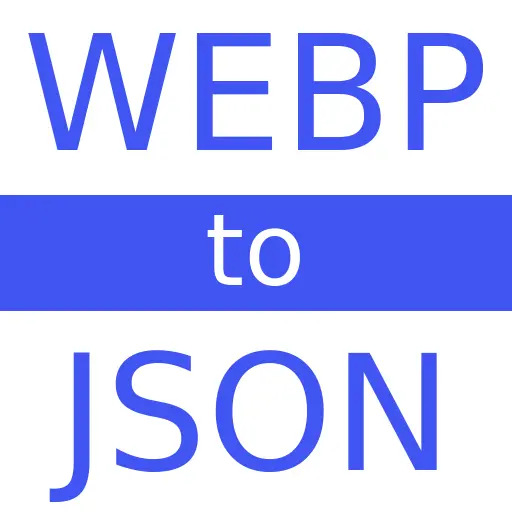 WEBP to JSON
