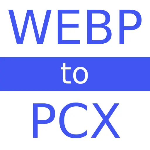 WEBP to PCX