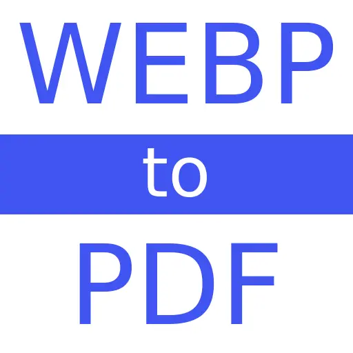 WEBP to PDF